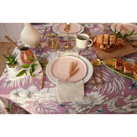 Скатерть "Этель" Tropical 220х147 см, 100% хлопок, саржа 190 г/м2