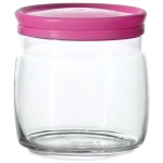 Банка для продуктов стеклянная 500мл «Чешни» с крышкой 43003SLB