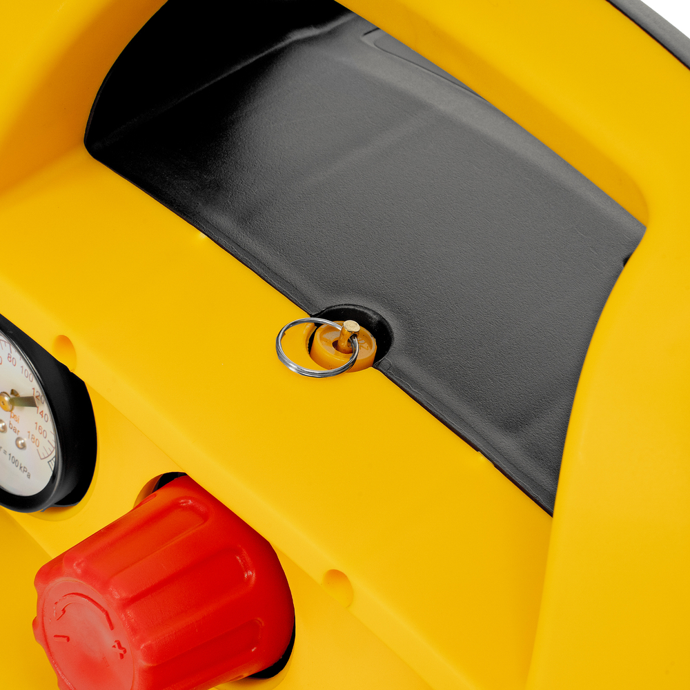 Компрессор воздушный безмасляный РС 1/6-180,1, 1 кВт, 180 л/мин, 6 л Denzel