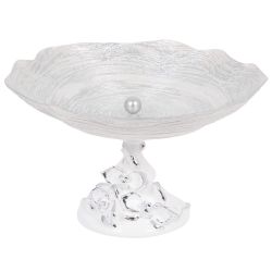 Фруктовница-конфетница Орхидея Лелия Бронза