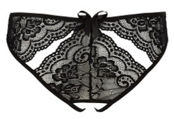 Соблазнительные кружевные трусики с доступом