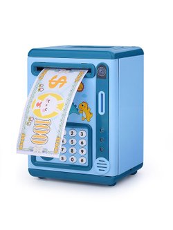 Игрушка Копилка Динозаврики , цвет голубой (5967A)