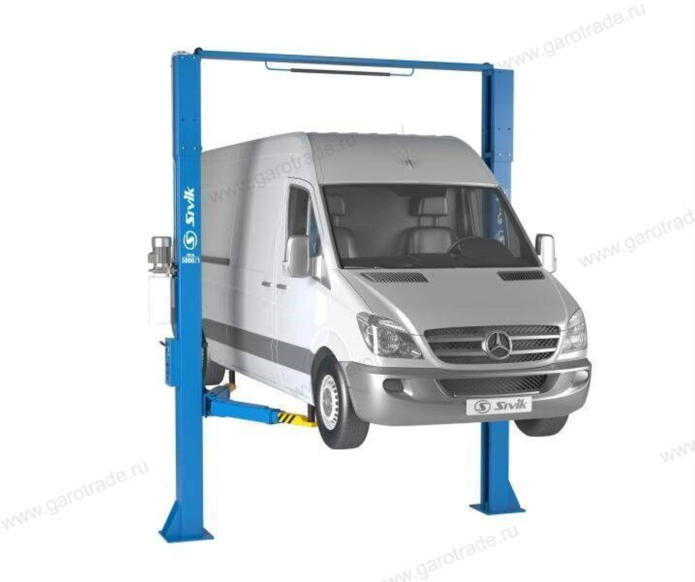 Двухстоечный подъемник Высокая версия LCV ПГА-5000/1