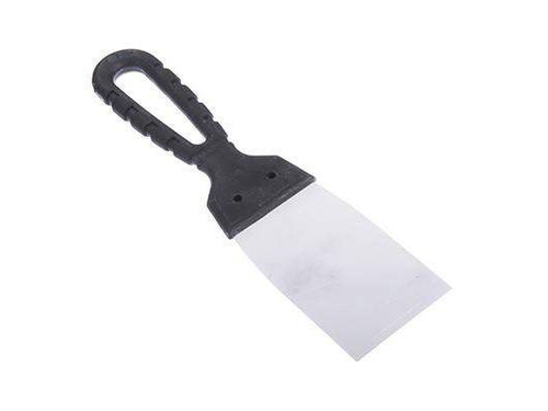 Шпатель металл (нерж) пластиковая ручка  60 мм РОКОТ