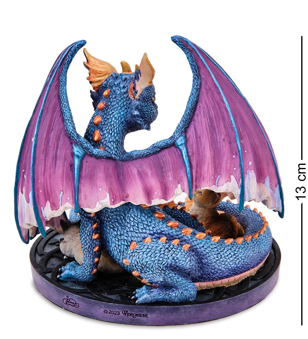 Veronese WS-1309 Статуэтка «Дракон - приемная семья» (Селина Фенек)