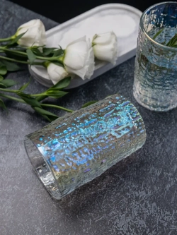 Набор бокалов с узором, 240 мл. 6 шт. Перламутр