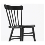 Стол и 6 стульев - MÖCKELBY / NORRARYD IKEA/ МЕКЕЛЬБИ/НОРРАРИД ИКЕА, 235х100х74 см, черный/дерево