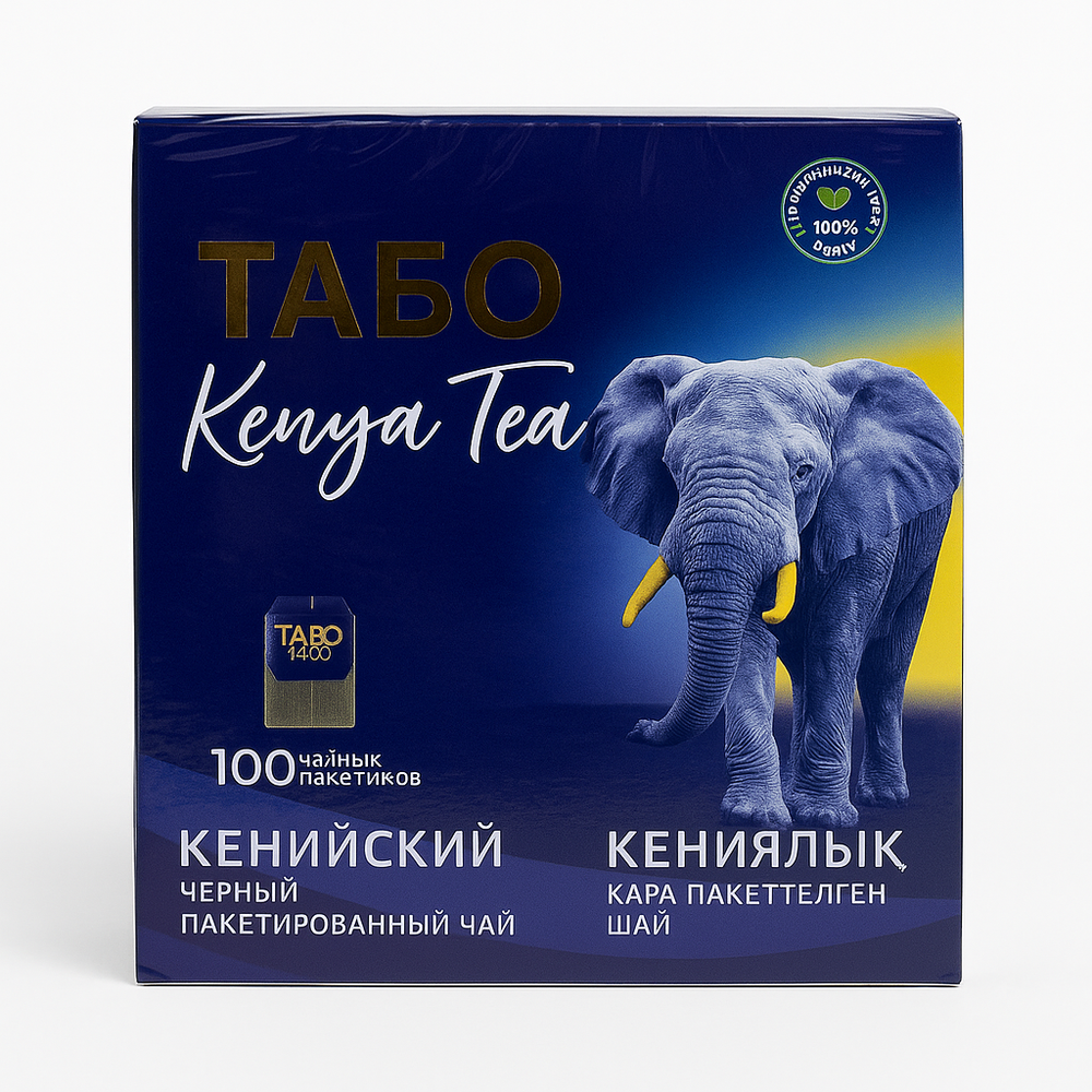 Чай черный Табо кенийский 100 пакетиков