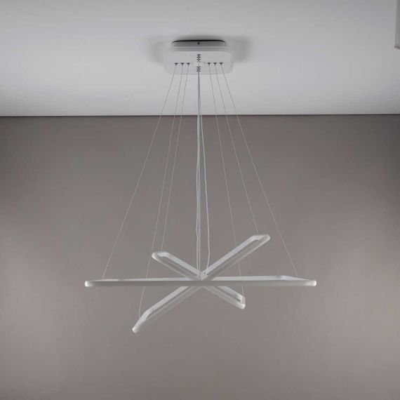 Подвесная светодиодная люстра Citilux Неон Смарт CL731AK110E