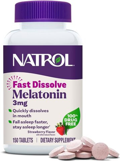 Антиоксидант Natrol Melatonin 3 мг 150 таблеток