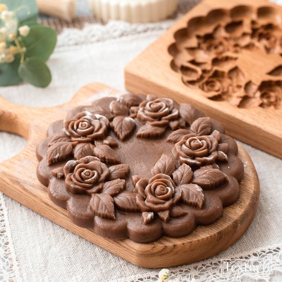 Пряничная форма Розовый сад