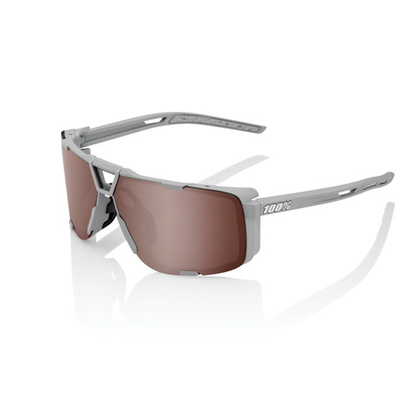 Спортивные очки 100% Eastcraft / Soft Tact Stone Grey / HiPER Crimson Silver Mirror Lens
