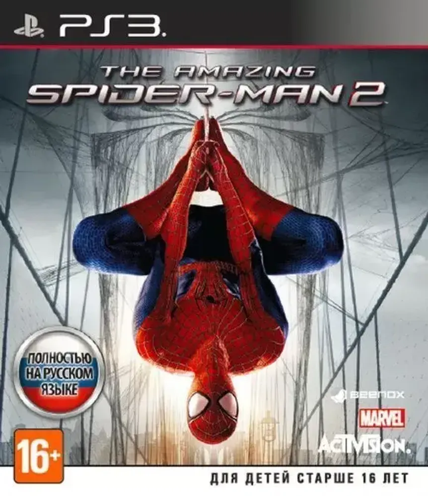 Видеоигра Новый Человек-Паук 2 (The Amazing Spider-Man 2) Русская Версия (PS3) USED Б/У