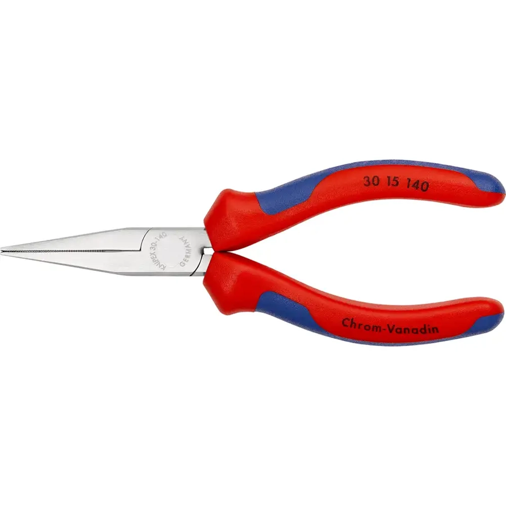 Длинногубцы хромированные 140 мм Knipex 30 15 140