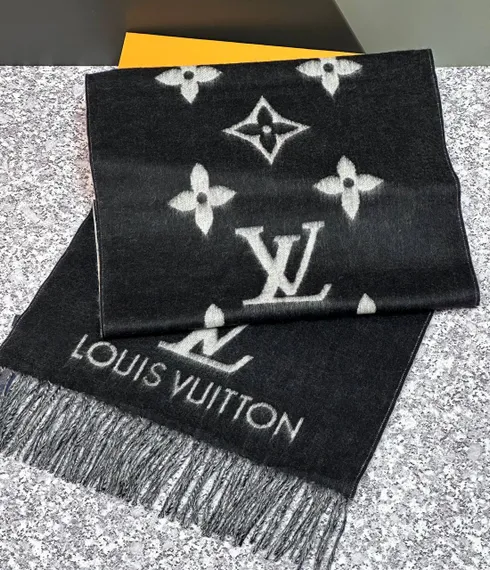 Шарф Louis Vuitton Reykjavik черный