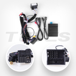 Комплект рамки с разъёмами 9" Mercedes-Benz ML W166 GL X166 2011-2015 - Car-Smart 9562