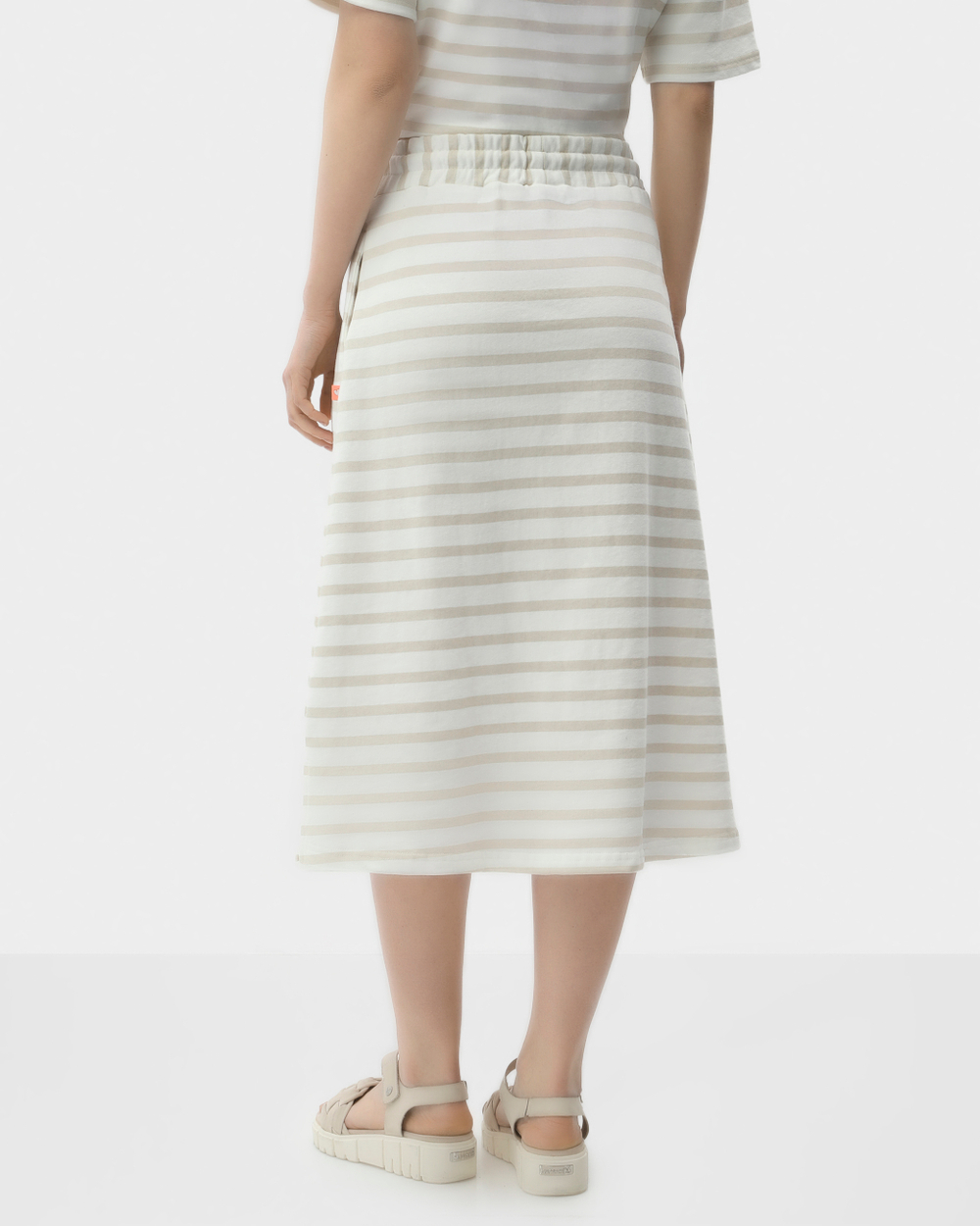 Юбка жен. Frieda Freddies 44074 белая беж полоска