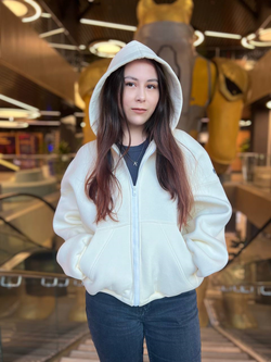 Зип-худи молочное «MADE IN USPTU»