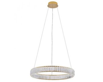 Подвес 43W 3100K - 4000K 8242N/60 gold золото CRYSTAL Newport