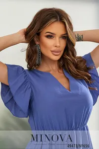 Платье 656-джинс Minova