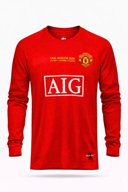 Футболка футбольная Манчестер Юнайтед 2007/2008 Финал ЛЧ
