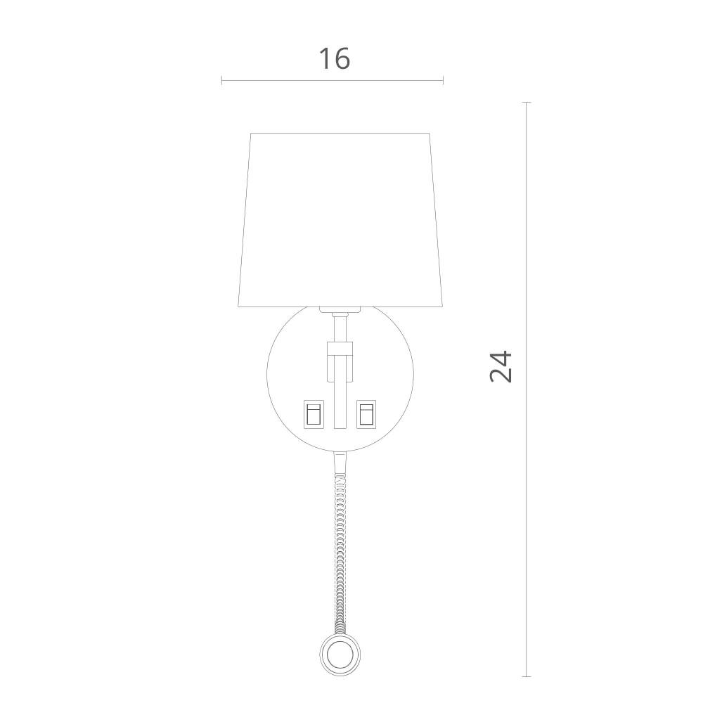 Бра Divinare Soprano 1341/02 AP-2