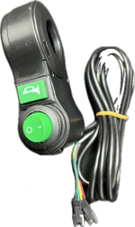 Тактовая кнопка (без фиксации) и кнопка сигнала для электросамоката (кабель 2 метра)