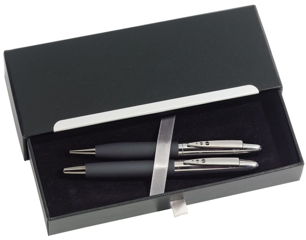 Письменный набор BLACK ELEGANCE, чёрный