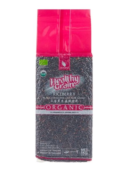 Рис Sawat-D Organic Черный тайский 1 кг