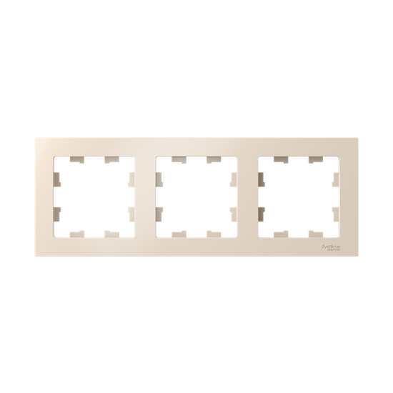 Рамка 3-м AtlasDesign универс. беж. SE ATN000203