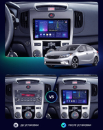 Магнитола для KIA Cerato 2 2008-2013 (кондиционер) - AIROC 2K RI-2321M Android 12, QLed+2K, ТОП процессор, 8/128Гб, CarPlay, SIM-слот