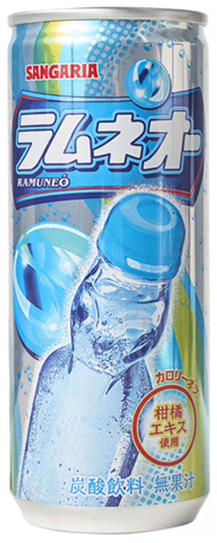 Газированный Напиток Сангария Рамунео / Sangaria Ramuneo 0.25л - 30шт