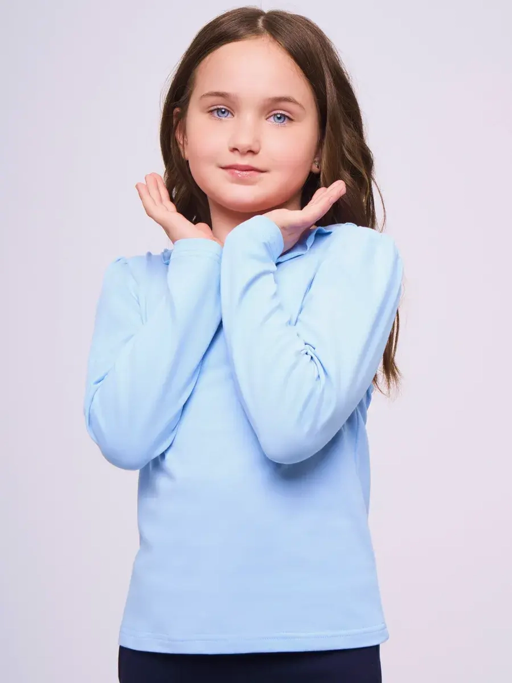 Водолазка для девочки школьная