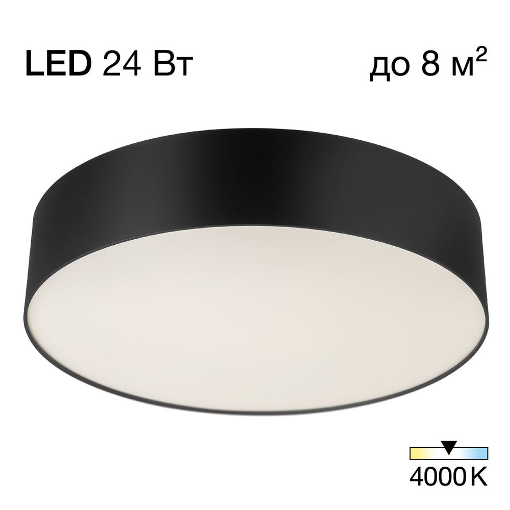 Citilux BART CL755291 LED Светильник потолочный Чёрный