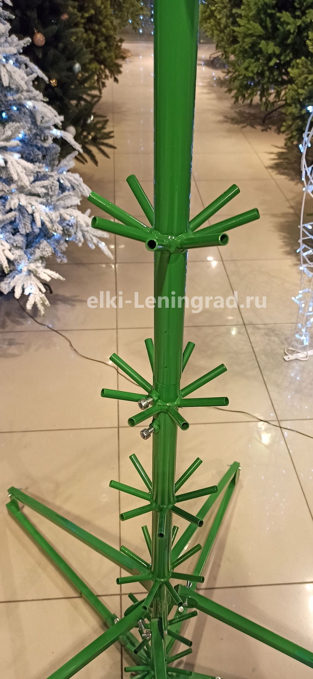 Большая елка «Европейская» (Литая+пвх) 7 м