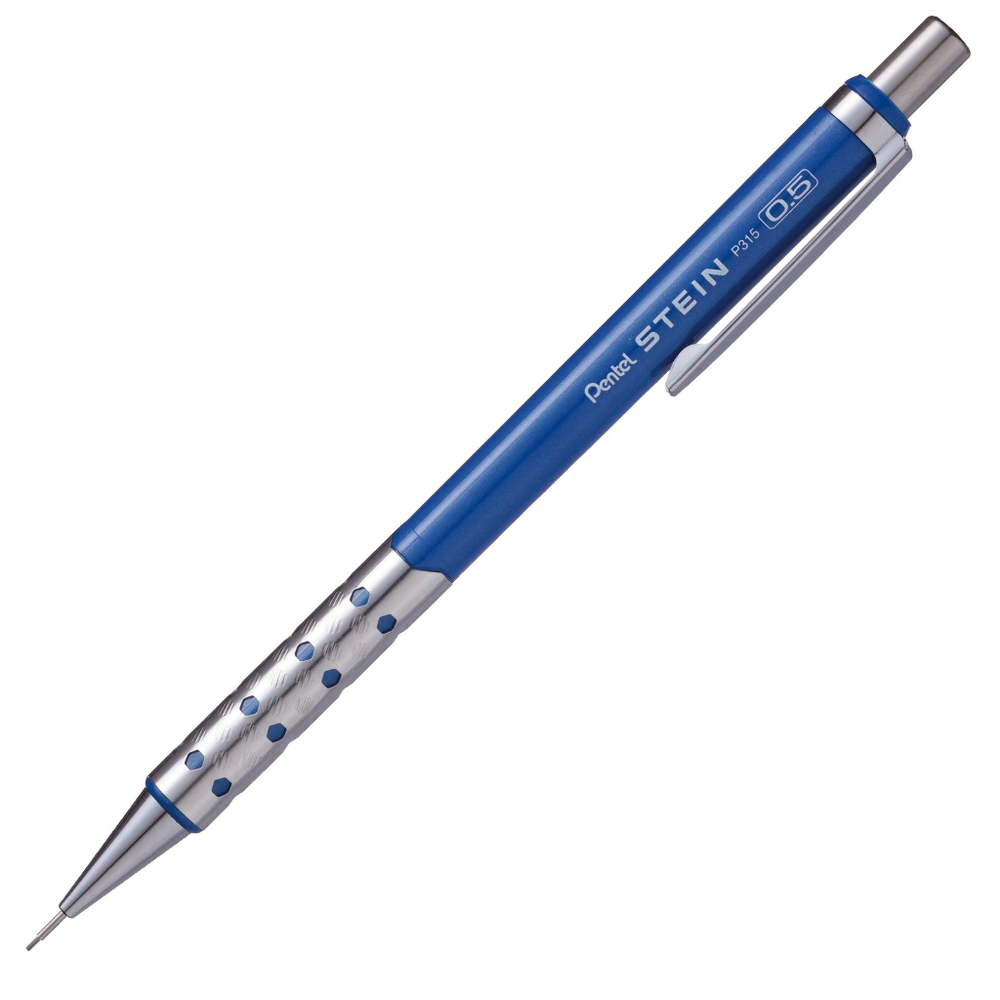 Механический карандаш 0,5 мм Pentel Stein P315 Metallic Blue