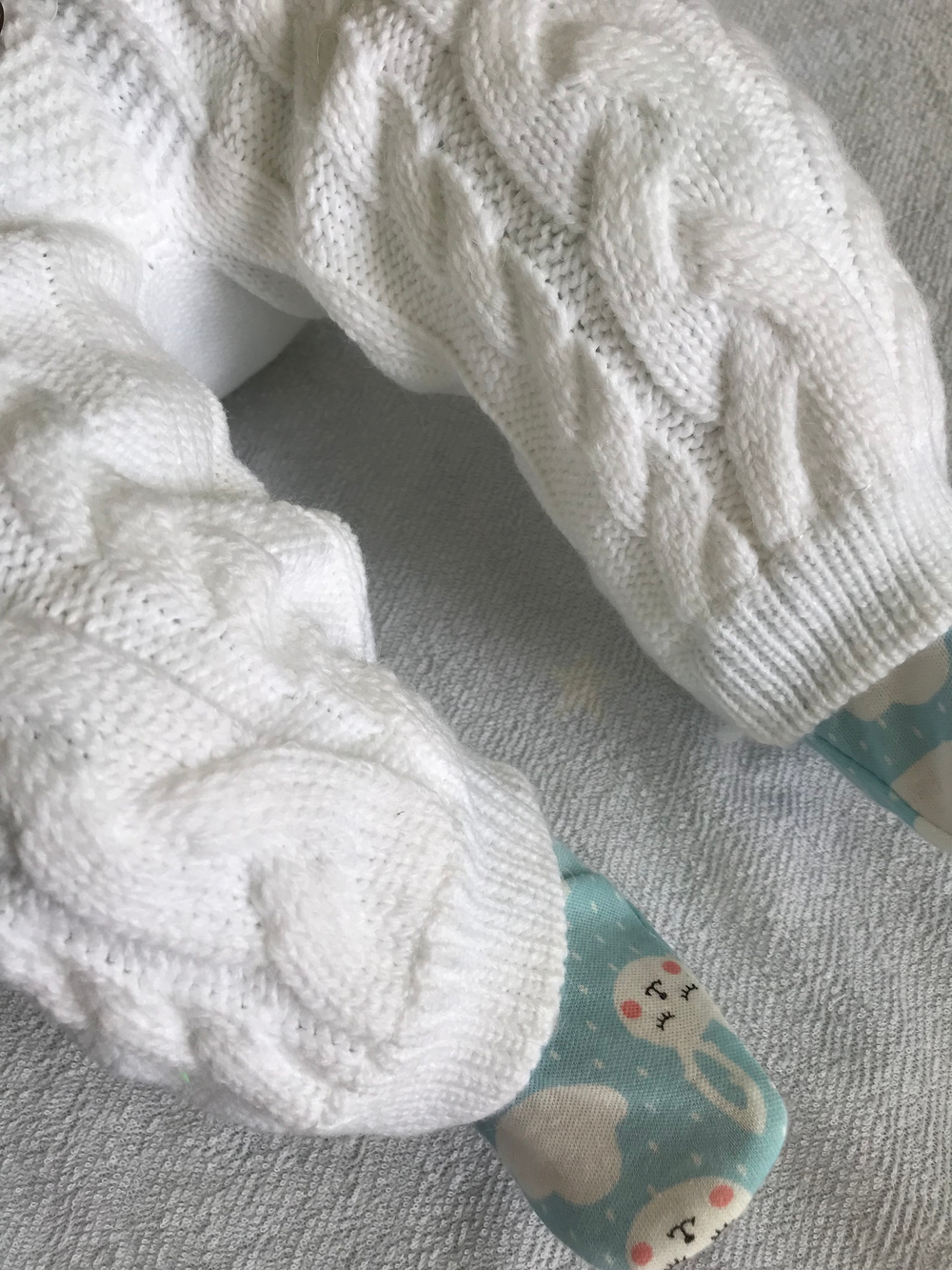 Комбинезон на кнопках вязаный с подкладом (Мамина радость) (Размер: 26)