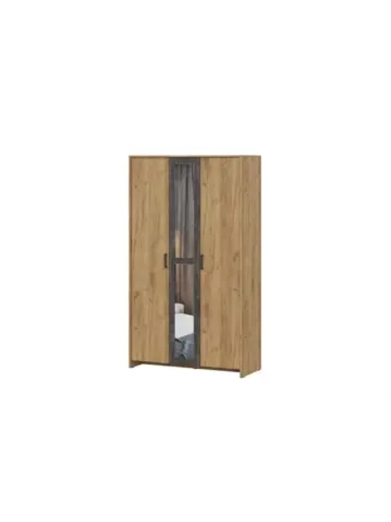 Шкаф для одежды Камень Тёмный 120х50х209 см