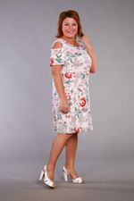 Ирбис - платье молочный Iv-capriz (Акция)