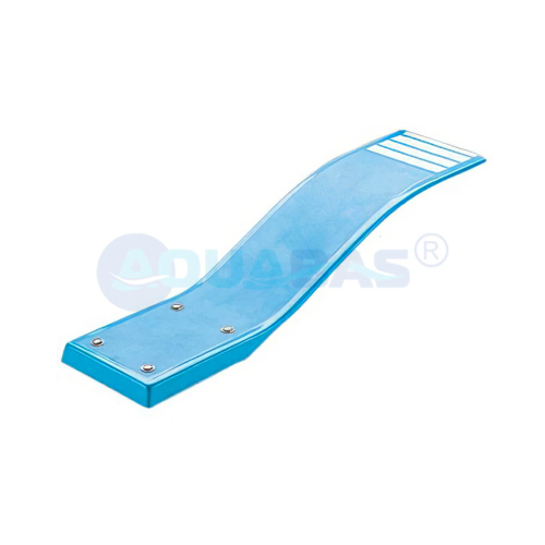 Трамплин с анкерными креплениями IML светло-голубой L=1,6м H=0,35м (TR030076)