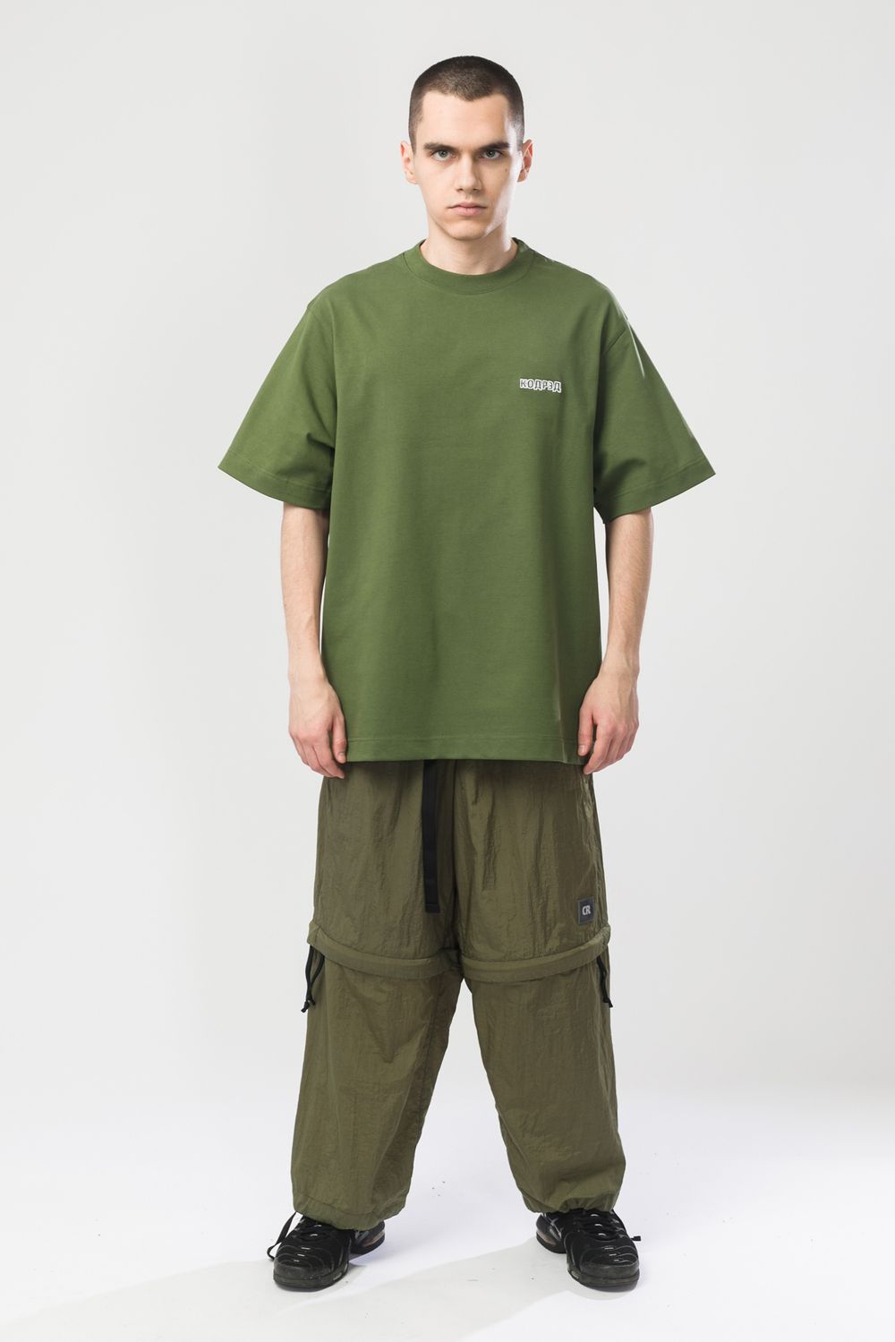 Футболка Codered Stage Зеленый Светлый/Белое Лого