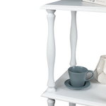 Этажерка Мебелик П 8 белый