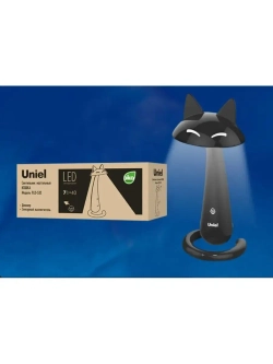 Настольная лампа светодиодная Uniel TLD-532 Black Dimmer