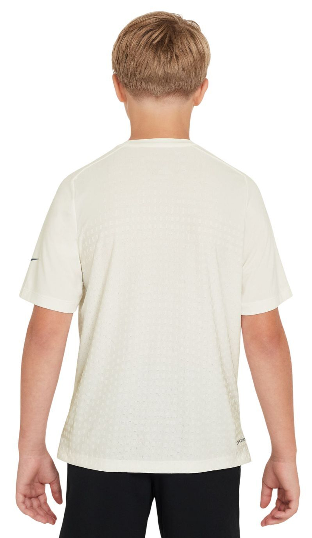 Детская теннисная футболка Nike Multi Kids Dri-Fit ADV Short Sleeve - phantom/sail/black