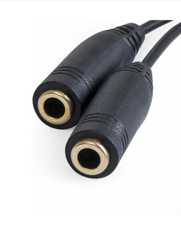 Переходник 2xJack3.5mm (aux) х Jack3.5mm (3pin) Разветвитель Defender