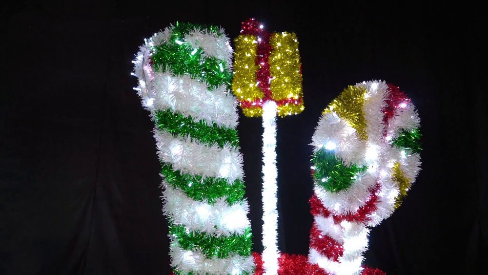 Световая конструкция "Мешок сказочный"