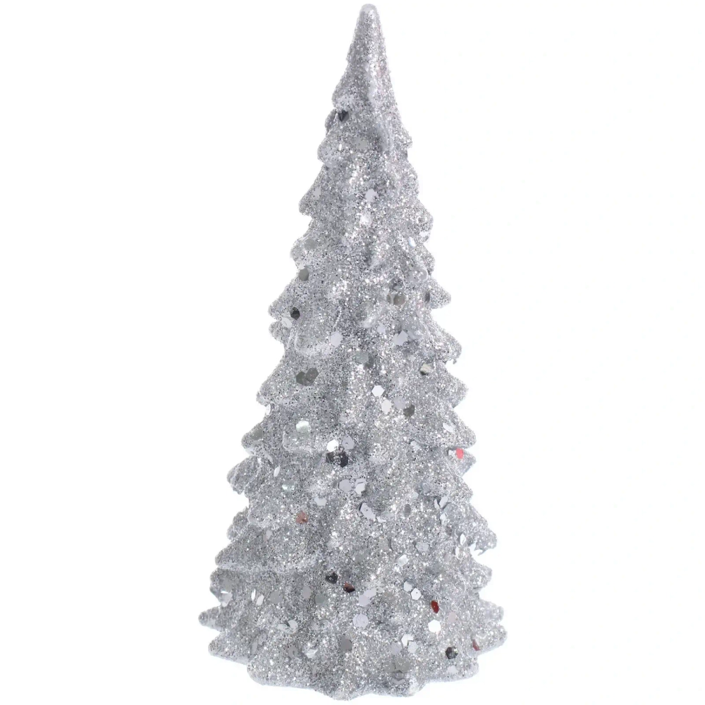 Сувенир с подсветкой «Волшебная красавица» 12 см, Серебро (работает от батареек LR44*3)