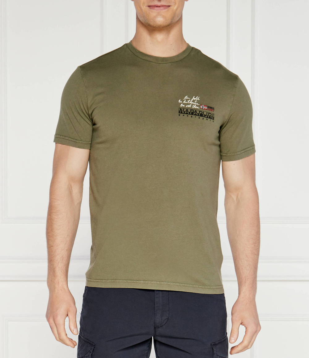 Футболка Napapijri - хаки(NP0A4HS5)
