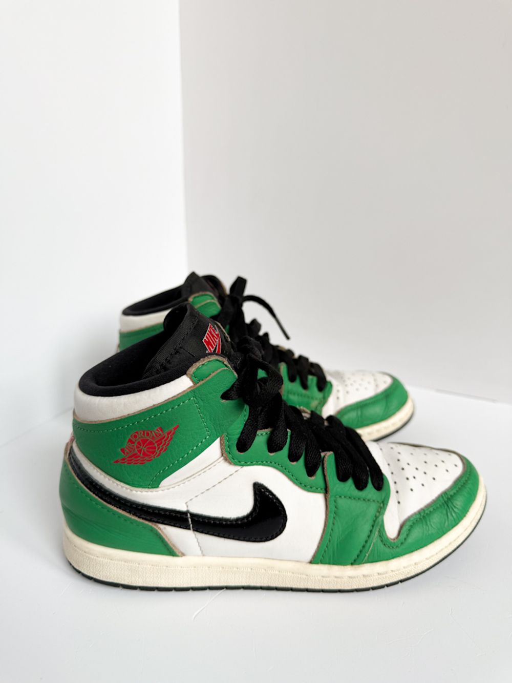 Кожаные кеды Nike Air Jordan, 35