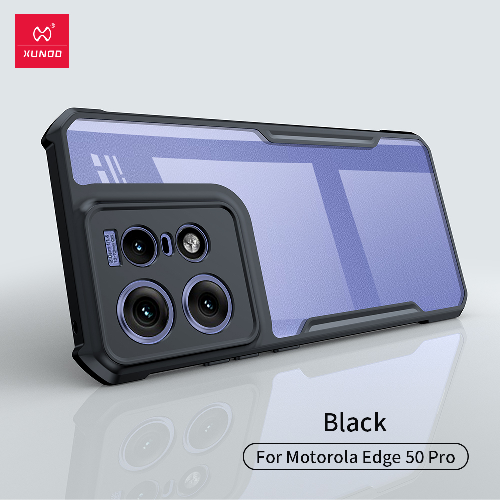 Чехол на Motorola Edge 50 Pro противоударный с усиленными углами XUNDD